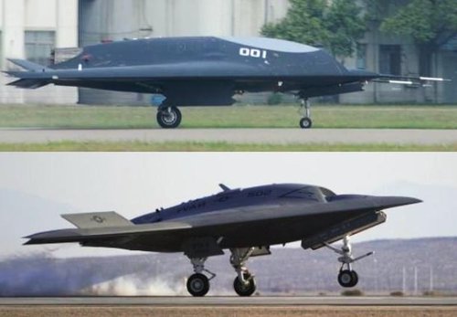 中国利剑无人机试飞 美媒猜想是为模仿X-47B